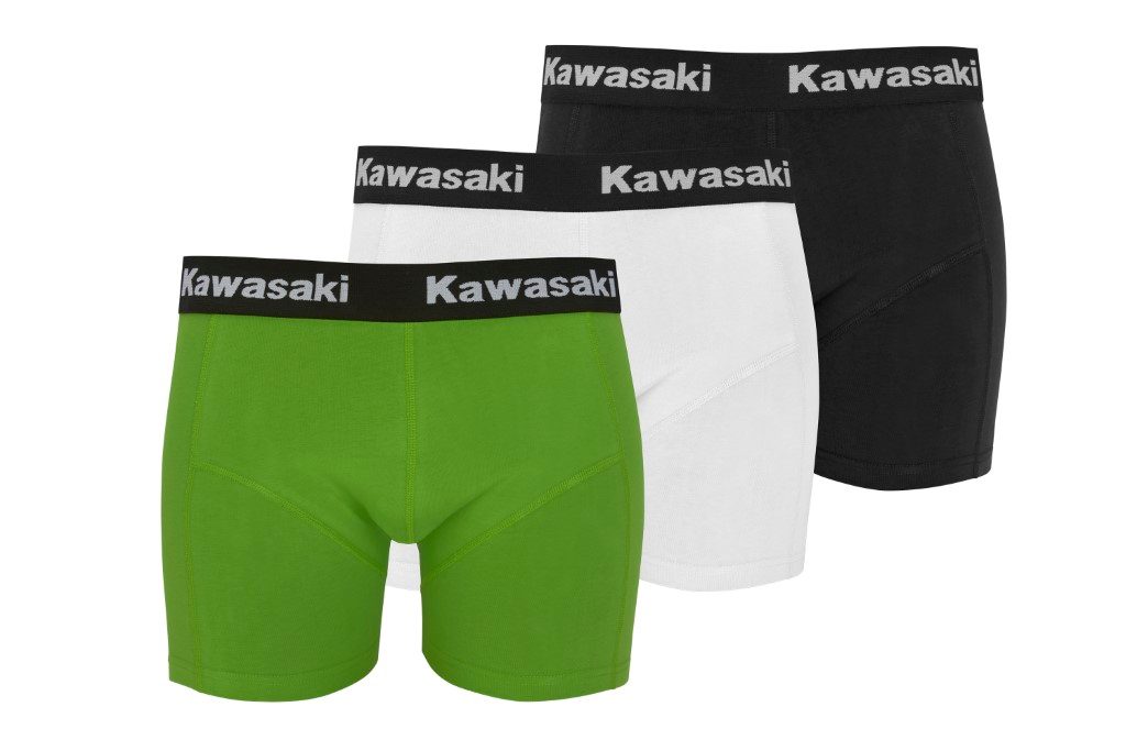 Kawasaki Boxerky - sada 3 barvy - Kawasaki - Spodní prádlo - 936 Kč -  K2Moto.cz - Splňte si svůj motocyklový sen