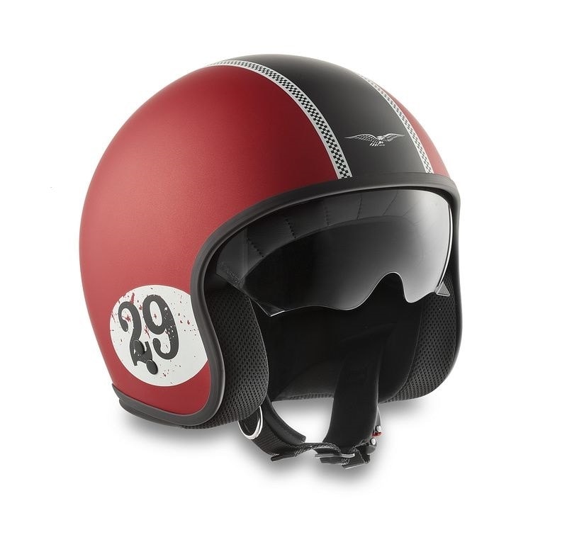 Helma Moto Guzzi Racing 29 red - Moto Guzzi - Otevřené helmy - 6 579 Kč -  K2Moto.cz - Jednou stopou k zážitkům