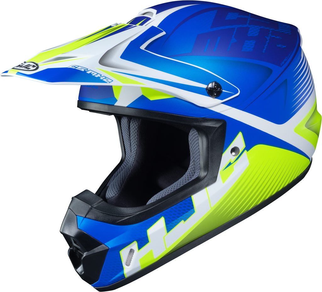 HJC přilba CS-MX II Ellusion MC2SF - modrá - HJC - Motokrosové helmy - 2  392 Kč - K2Moto.cz - Splňte si svůj motocyklový sen