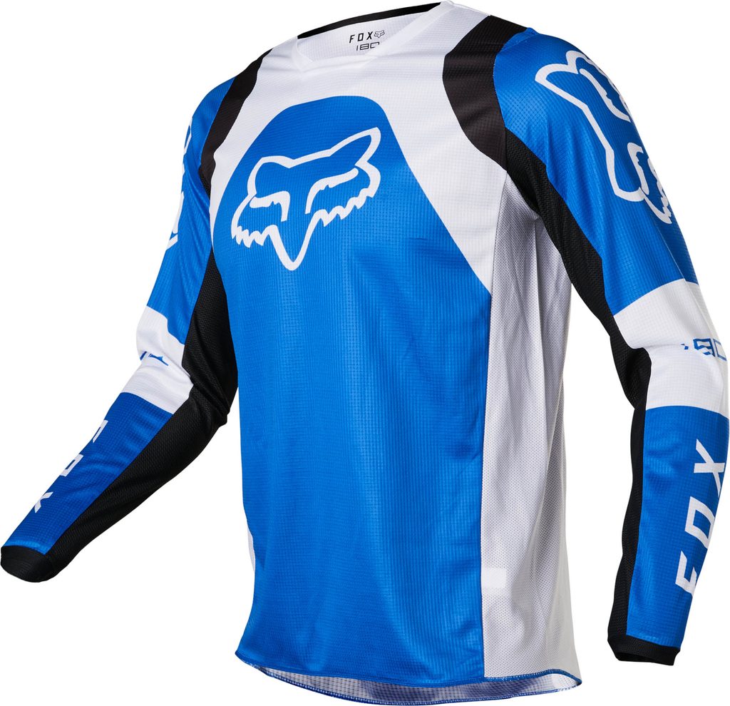 Motokrosový dres FOX 180 Lux MX22 - modrá - FOX - Dresy - 1 199 Kč -  K2Moto.cz - Splňte si svůj motocyklový sen