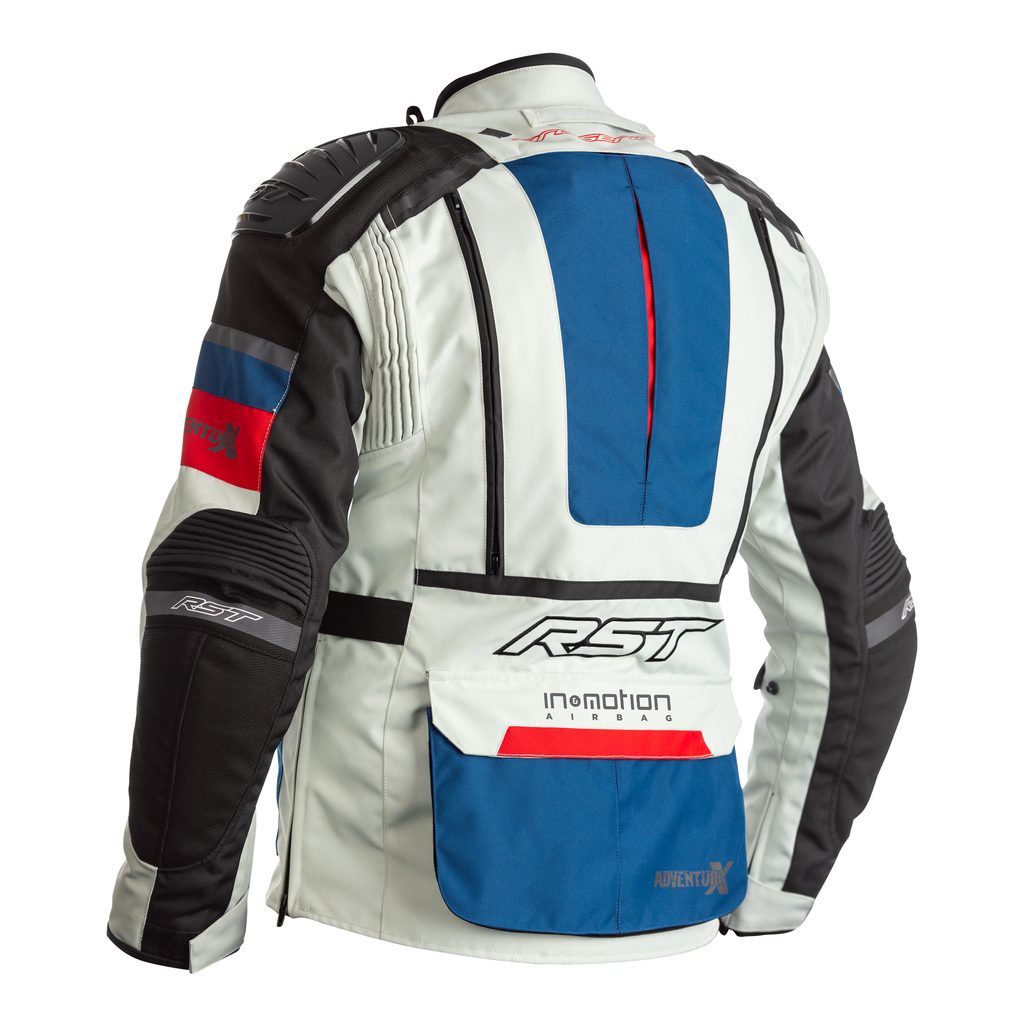 Pánská textilní bunda RST PRO SERIES ADVENTURE-X AIRBAG CE / JKT 2972 -  modrá - RST - Textilní bundy - 17 480 Kč - K2Moto.cz - Splňte si svůj  motocyklový sen