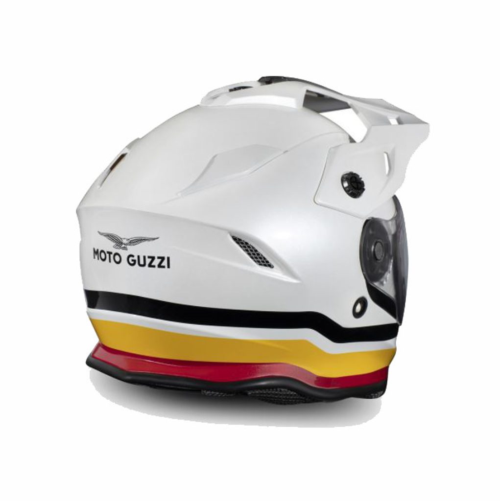 Helma Moto Guzzi Adventure V85TT bílá - Moto Guzzi - Enduro helmy - 5 219  Kč - K2Moto.cz - Splňte si svůj motocyklový sen