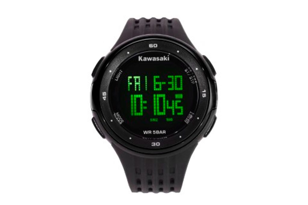 Digitální hodinky Kawasaki - černé - 🎁 Dárky pro motorkáře - 1 059 Kč -  K2Moto.cz - Jednou stopou k zážitkům