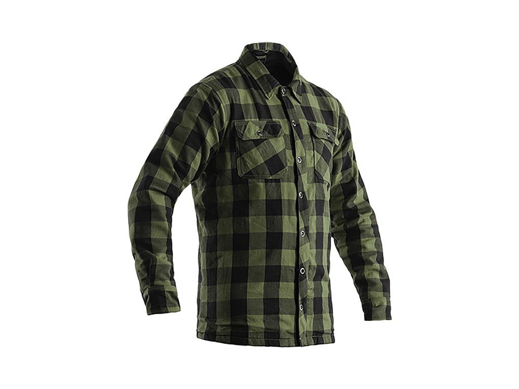 Aramidová košile RST LUMBERJACK ARAMID CE LINED / 2115 - zelená - RST -  Košile - 4 250 Kč - K2Moto.cz - Splňte si svůj motocyklový sen