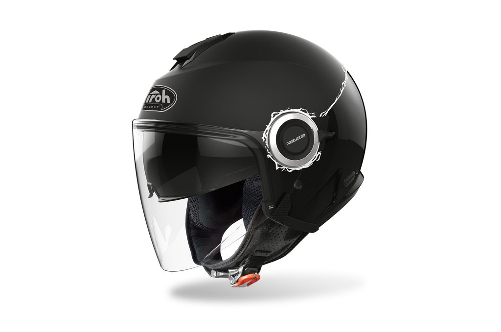 AIROH helma HELIOS FLUO - černá - AIROH - Otevřené helmy - 3 896 Kč -  K2Moto.cz - Jednou stopou k zážitkům