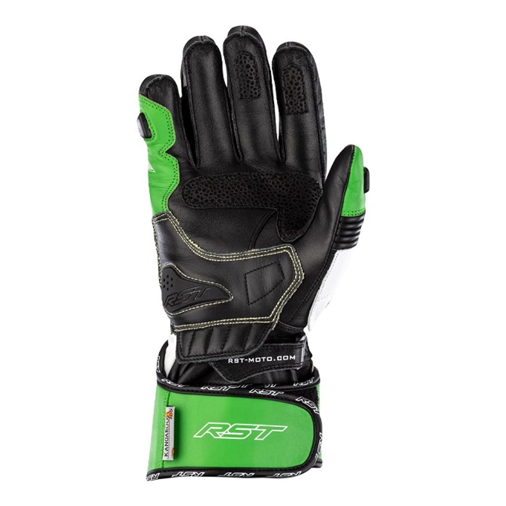 Pánské kožené rukavice RST 2666 TRACTECH EVO 4 CE - zelené - RST - Kožené  rukavice - 3 190 Kč - K2Moto.cz - Splňte si svůj motocyklový sen