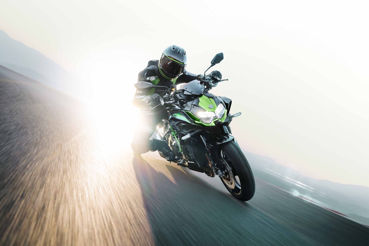 Kawasaki Z H2 2021 zelená