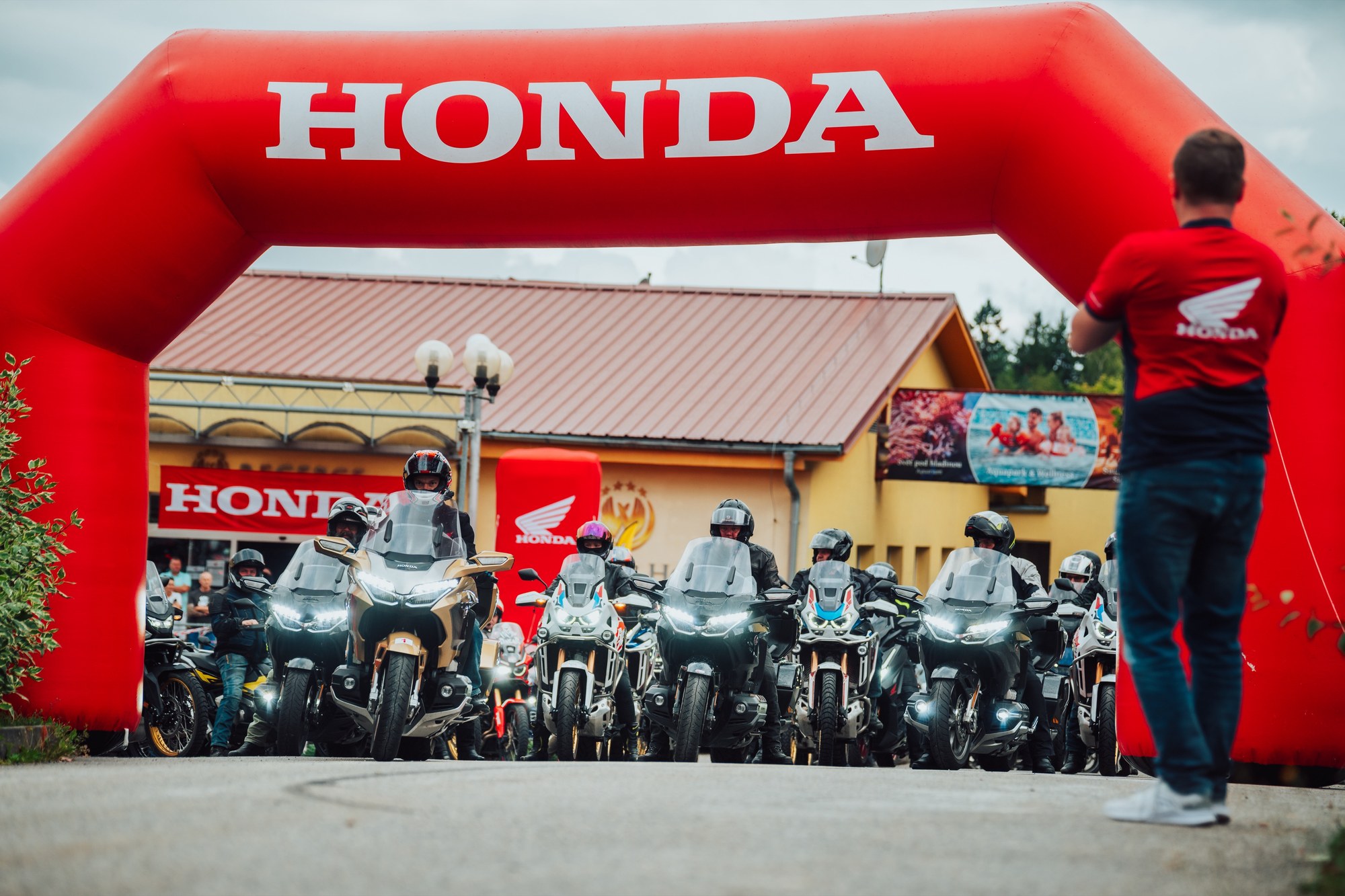 Honda Fest – společná jízda motocyklů Honda