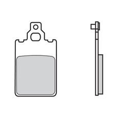 BRZDOVÉ DESTIČKY BREMBO 07009 BRZDOVÉ DESTIČKY PRO SKÚTRY CC - BRZDOVÉ DESTIČKY - NA MOTORKU