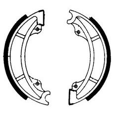 BRZDOVÉ ČELISTI FERODO 225129077 - BRZDY - NA MOTORKU