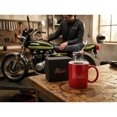 POKLADNIČKA KAWASAKI - BYTOVÉ DEKORACE - NA MOTORKÁŘE