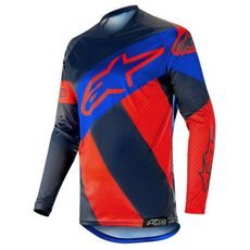 Motokrosový dres Alpinestars RACER TECH ATOMIC - červená