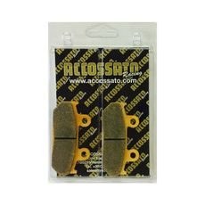 BRZDOVÉ DESTIČKY ACCOSSATO AGPA195 EV1 - BRZDOVÉ DESTIČKY - NA MOTORKU