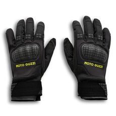 MOTO GUZZI TRAIL CHASER VODĚODOLNÉ RUKAVICE - NEPROMOKAVÉ RUKAVICE - NA MOTORKÁŘE