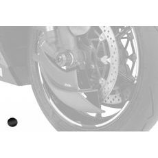 CHLADIČ BRZDY PUIG 22405N ČERNÝ - PLEXI ŠTÍTY - NA MOTORKU