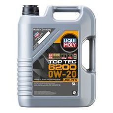 LIQUI MOLY TOP TEC 6200 0W-20, SYNTETICKÝ MOTOROVÝ OLEJ 5 L - MOTOROVÉ OLEJE - NA MOTORKU