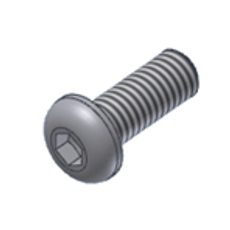 ŠROUB MIVV 50.72.024.1 M6 X 12 (BUTTON) - NÁHRADNÍ DÍLY A PŘÍSLUŠENSTVÍ - NA MOTORKU