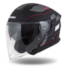 CASSIDA helma Jet Tech RoxoR - černá matná