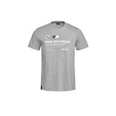 TRIČKO BMW S LOGEM M MOTORSPORT - ŠEDÉ - TRIČKA - NA MOTORKÁŘE