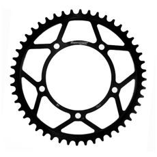 ŘETĚZOVÁ ROZETA SUPERSPROX RFE-1792:48-BLK ČERNÝ 48 ZUBŮ, 525 - OCELOVÉ - NA MOTORKU