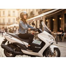 VAK NA ZÁDÁ VESPA OFFICINA 8 - BATOHY - NA MOTORKÁŘE