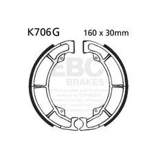 Sada brzdových čelistí EBC K706G drážkovaný
