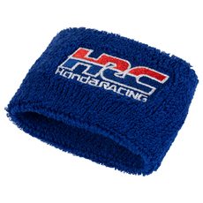 HONDA POTÍTKO NA ZÁPĚSTÍ HRC RACING - MODRÁ 2026 - DÁRKY PRO FANOUŠKY HONDA - NA MOTORKÁŘE