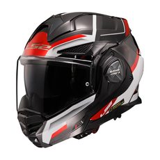 Překlopná přilba LS2 FF901 ADVANT X SPECTRUM - černá/bílá/červená