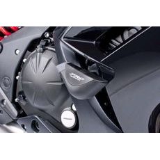 PÁDOVÉ PROTEKTORY RÁMU PUIG PRO 6068N ČERNÝ S ŠEDOU GUMOU - PADACÍ PROTEKTORY - NA MOTORKU