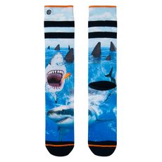 Ponožky XPOOOS "Žralok"