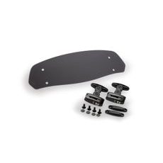 PŘÍDAVNÉ PLEXI NASTAVITELNÉ PUIG 6375F TMAVÁ KOUŘOVÁ - UNI PLEXI - NA MOTORKU