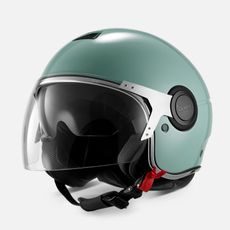 OTEVŘENÁ HELMA VESPA ARGENTARIO - VERDE AMABILE - OTEVŘENÉ HELMY - NA MOTORKÁŘE