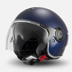 OTEVŘENÁ HELMA VESPA ARGENTARIO - MODRÁ - OTEVŘENÉ HELMY - NA MOTORKÁŘE