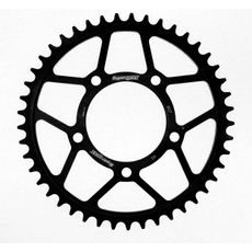 ŘETĚZOVÁ ROZETA SUPERSPROX RFE-807:45-BLK ČERNÝ 45 ZUBŮ, 525 - OCELOVÉ - NA MOTORKU