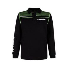KAWASAKI SPORTS POLO LONG SLEEVE - S - TRIČKA - NA MOTORKÁŘE