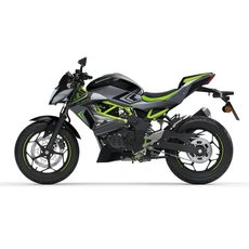 KAWASAKI Z125 - ŠEDÁ/ZELENÁ 2027 - SUPERNAKED - MOTORKY
