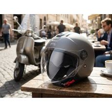 OTEVŘENÁ HELMA GMS GELATO ZG11501 SEZAM - OTEVŘENÉ HELMY - NA MOTORKÁŘE