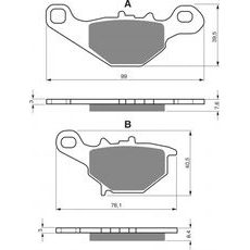 Brzdové destičky GOLDFREN 109 S3