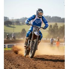 MX BRÝLE FOX VUE STRAY MX22 - ČERNÁ - BRÝLE - NA MOTORKÁŘE