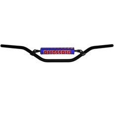 ŘÍDÍTKA ACCOSSATO HLINÍK, 22MM ČERNÝ - ŘIDÍTKA A PŘÍSLUŠENSTVÍ - NA MOTORKU