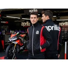 MIKINA APRILIA BIG LOGO - ŠEDÁ - MIKINY - NA MOTORKÁŘE