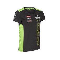 Dámské tričko Kawasaki Racing Team WSBK 2023 - černá
