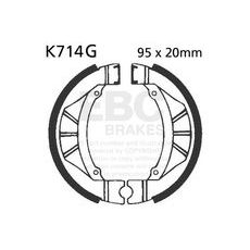 Sada brzdových čelistí EBC K714G drážkovaný