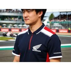 HONDA DÁMSKÉ TRIKO RACING - ČERVENÁ/MODRÁ - NA MOTORKÁŘE