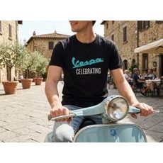 KLÍČENKA VESPA FABIONI - ČERNÁ - DÁRKY PRO FANOUŠKY VESPA - NA MOTORKÁŘE