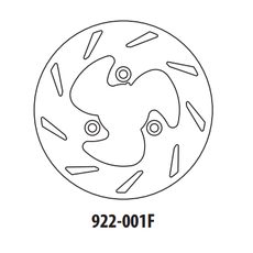 BRZDOVÝ KOTOUČ GOLDFREN 922-001F PŘEDNÍ 199,8 MM - BRZDOVÉ KOTOUČE - NA MOTORKU