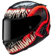 HJC PŘILBA RPHA 12 VENOM 3 MARVEL MC1SF - BEZ SLUNEČNÍ CLONY - NA MOTORKÁŘE