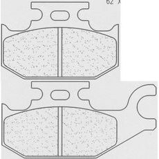 Brzdové destičky CL BRAKES 2923 X59 (X55)