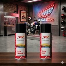 PRO HONDA: SADA PRO PÉČI O ŘETĚZ - MOTO KOSMETIKA - NA MOTORKU