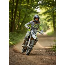 MOTOKROSOVÝ DRES FOX FLEXAIR MIRER MX22 - ČERVENÁ - DRESY - NA MOTORKÁŘE